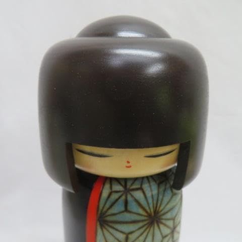 こけし 木製 人形24cm 箱付き　藍　川瀬祐志 こけし 木製 人形24cm 箱付き 藍 川瀬祐志 【公式通販】